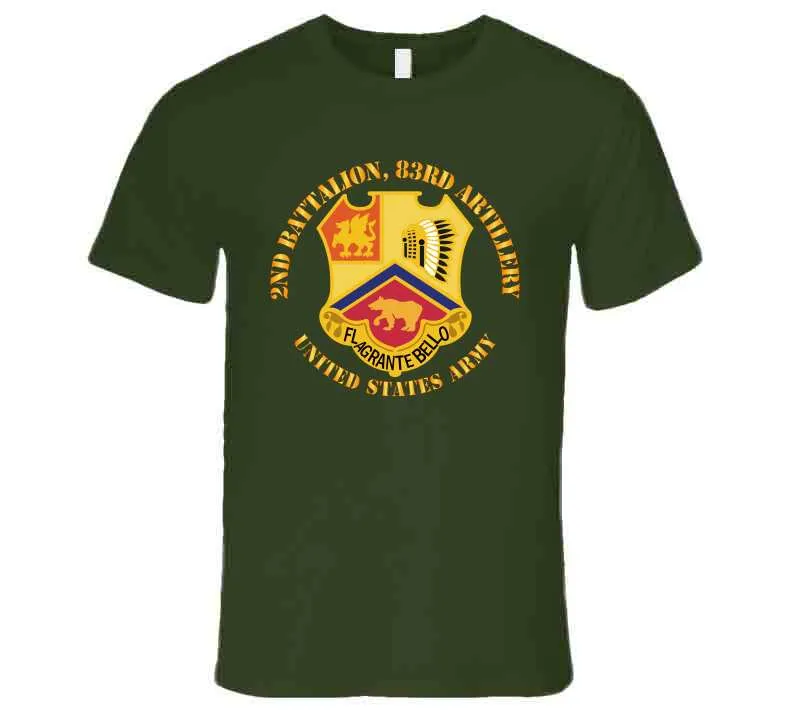 2nd Battalion, 83rd Artillery - Army T Shirt