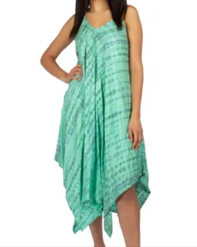 Adjustable One Size Shibori Dresses