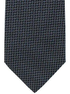 Armani Tie Midnight Blue Geometric SALE