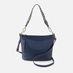 Belle Convertible Shoulder Bag in Navy