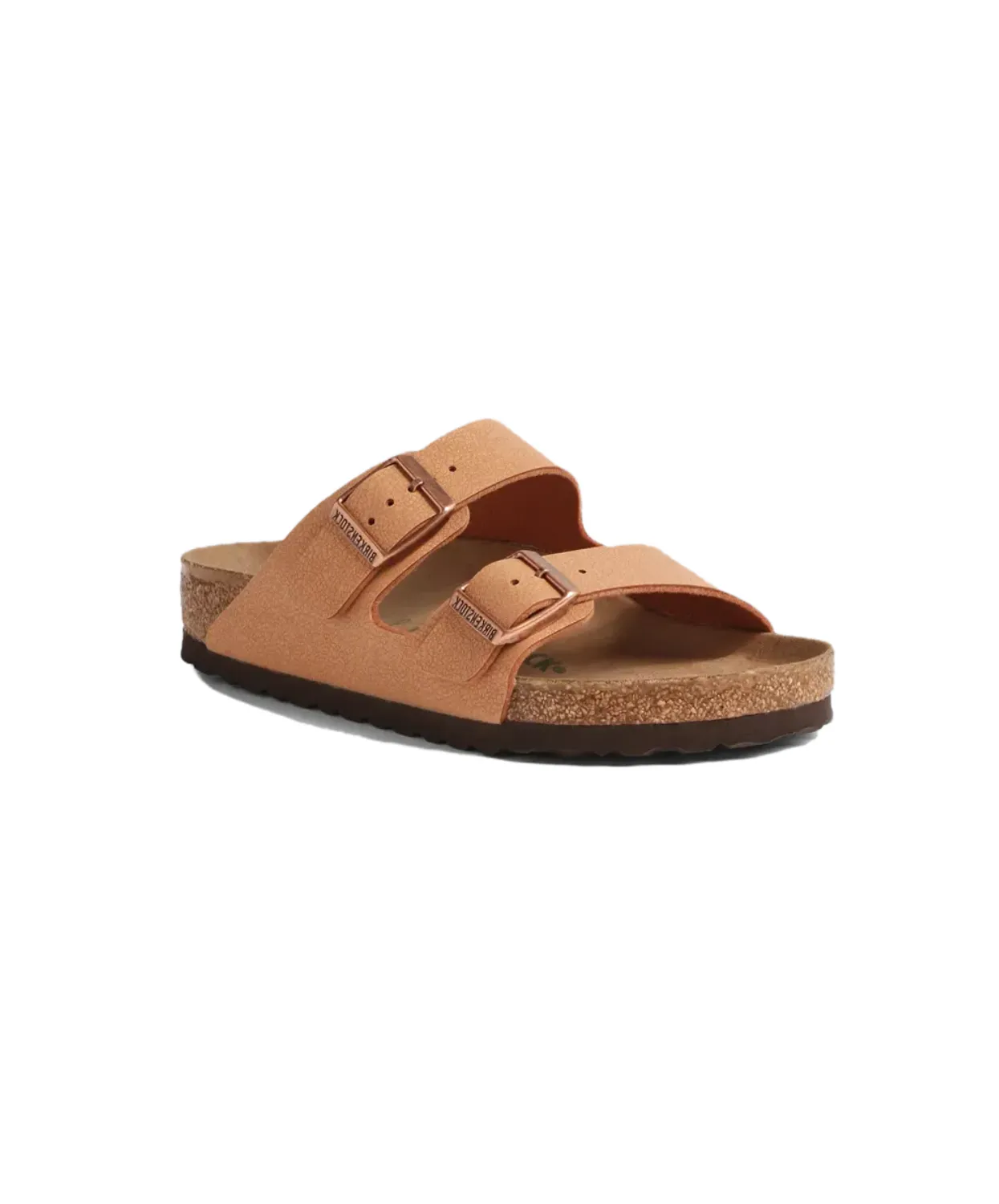 Birkenstock Arizona BirkiBuc Earthy Pecan Vegan Sandals