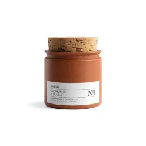 Candle Terracotta : Parfum No.1 - Cashmere   Vanilla