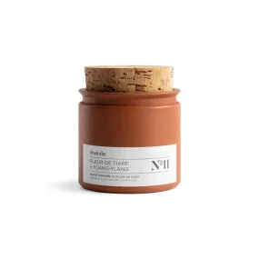 Candle Terracotta : Parfum No.11 - Tiare Flower   Ylang-Ylang