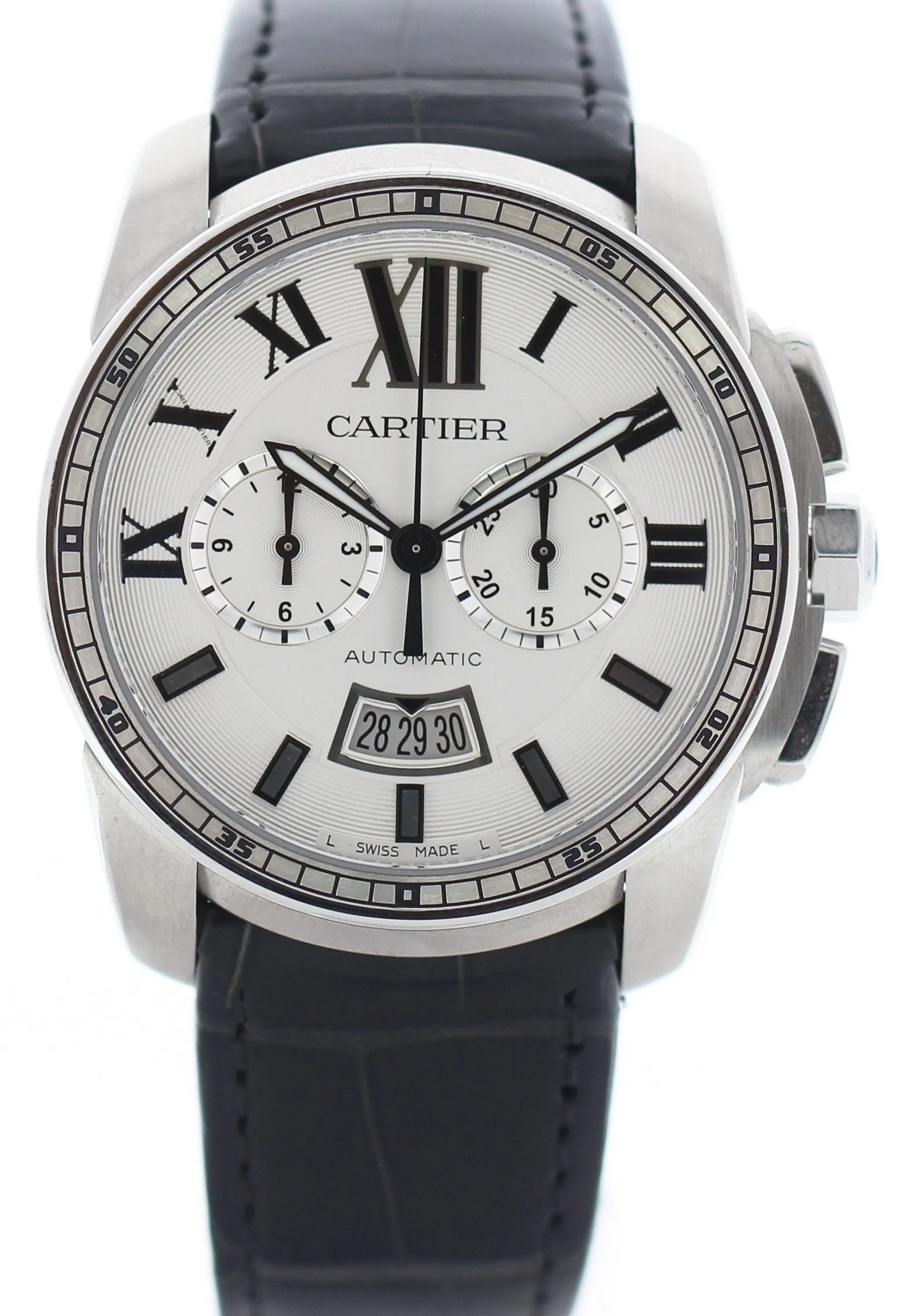 Cartier Calibre Chronograph Stainless Steel 3578 / W7100046