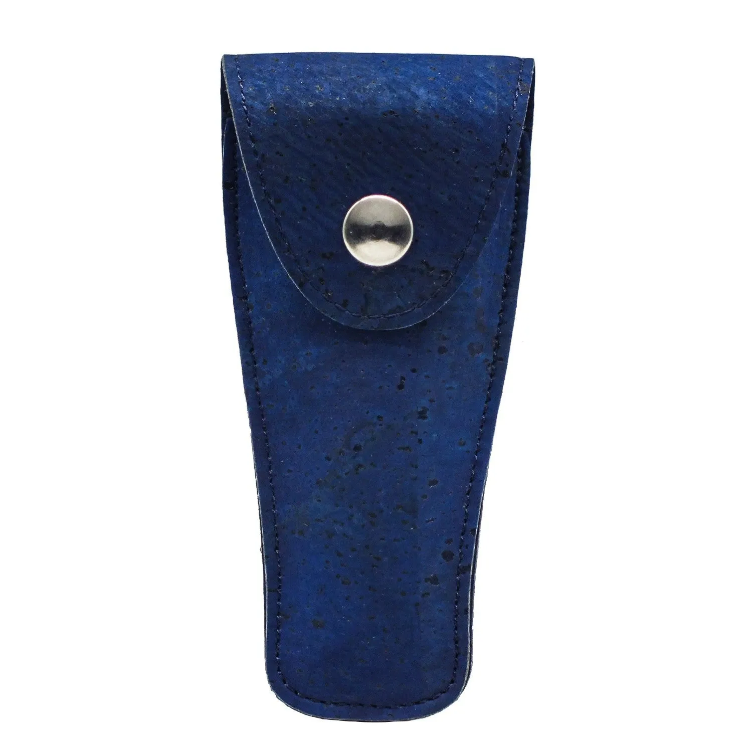 Cork Leather Razor Case Blue