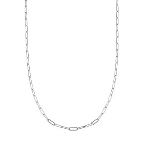 Dalila Silver Chain Link Necklace