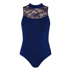 Energetiks Scarlett Lace Leotard | Navy | Adult