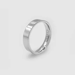 Flat Band Ring (Silver) 5mm