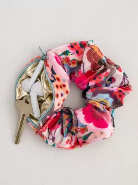 Hideaway Scrunchie - Pink Meadow