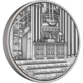 HOGWARTS™ - Dumbledore's Office 1oz Silver Coin