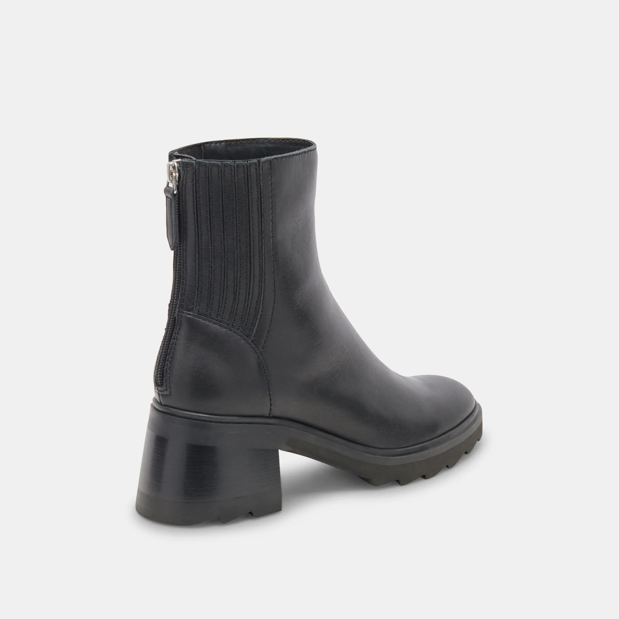 MARTEY H2O WIDE BOOTS BLACK LEATHER