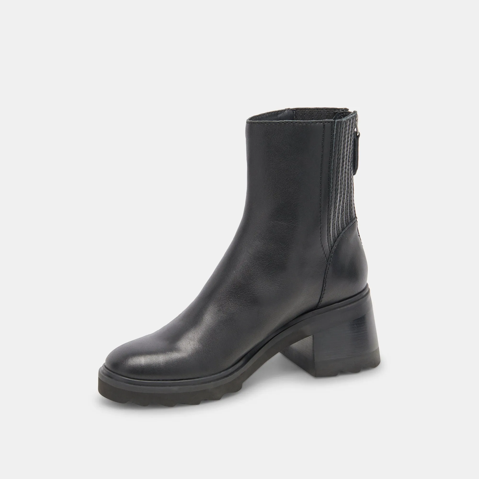 MARTEY H2O WIDE BOOTS BLACK LEATHER