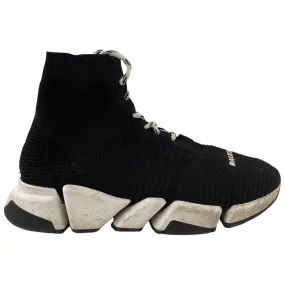 Men's Speed Lace High Trainers Black Size EU 42 / UK 8