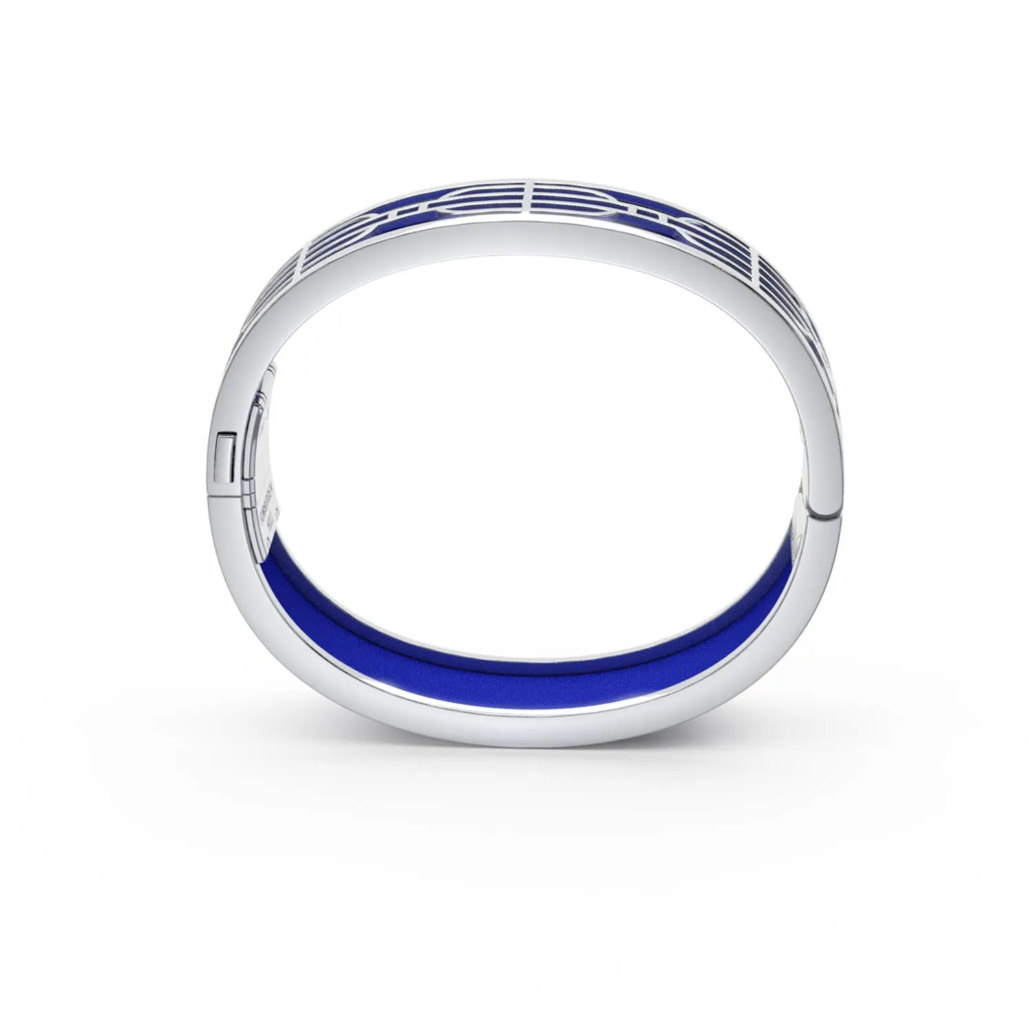 Nanyang Dream Bangle - Royal Blue - Sterling Silver