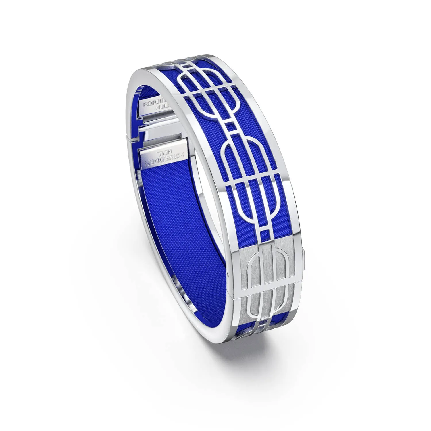 Nanyang Dream Bangle - Royal Blue - Sterling Silver