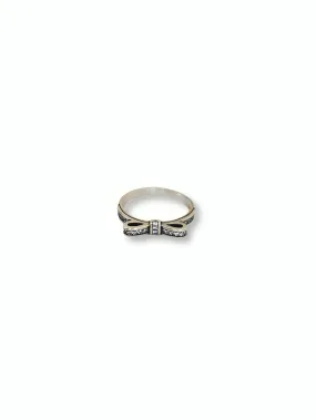 Silver Bow Ring