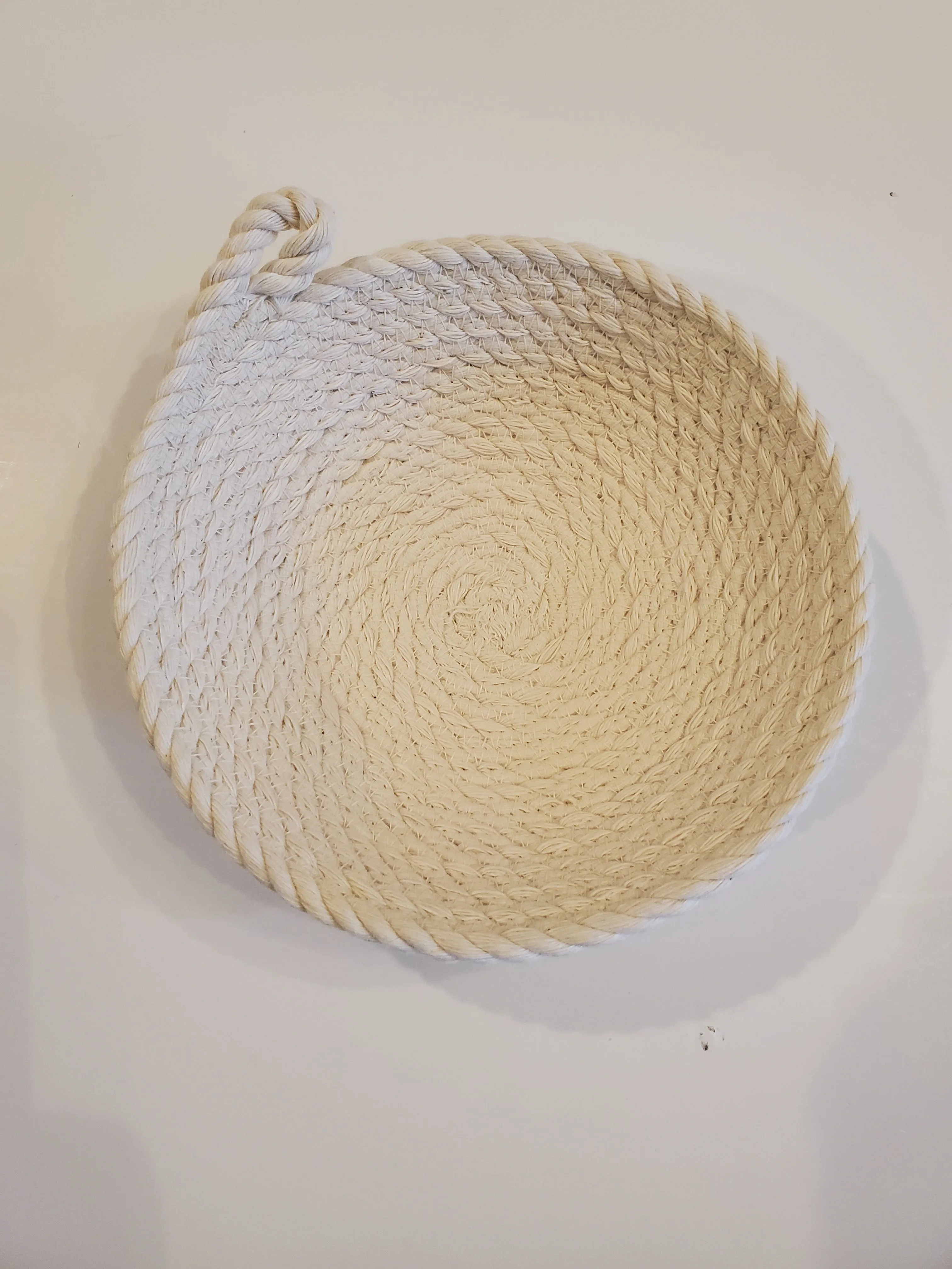 Small Cotton Rope Bowl - 5 1/2 inch