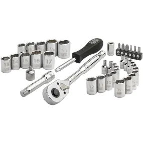 Socket Set, 40-Piece