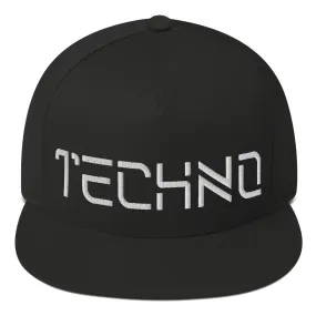 Techno Flat Bill Cap