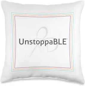 Throw Pillow — BLE UnstoppaBLE Multicolor Icon on Amazon