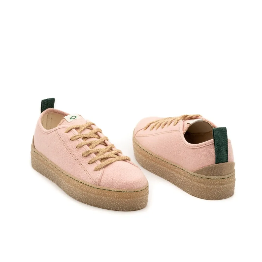 Vegan sneaker pink FIO005